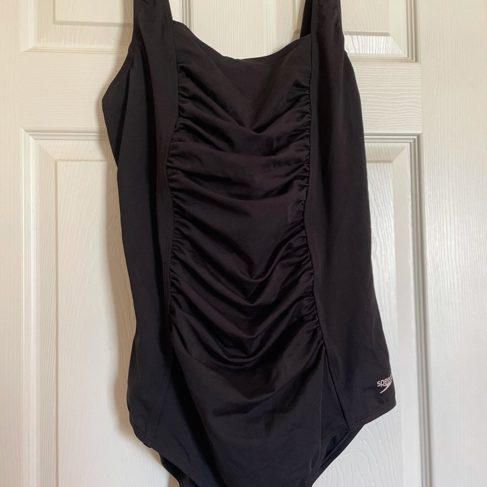 Plus Size Black Speedo Swimsuit